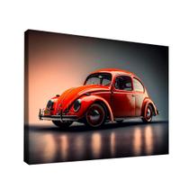 Quadro Fusca Vermelho -- BR ARTES