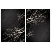 Quadro Galhos Secos Duo Midiapoparte Em 2 Peças