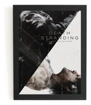 Quadro Game Arte Death Stranding Poster Moldurado Quadro Game Arte Death Stranding Poster Moldurado