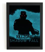 Quadro Game Killzone Shadow Fall Arte Simplista