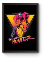 Quadro Game Retrô Metroid Poster Moldurado Quadro Game Retrô Metroid Poster Moldurado