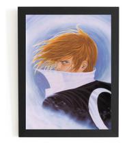 Quadro Game The King Of Fighters Iori Yagami Moldura 42x29cm