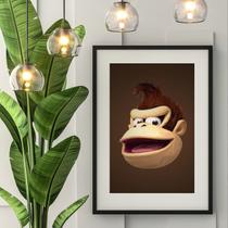 Quadro Gamer Donkey Kong - 60x48cm Quadro Gamer Donkey Kong - 60x48cm