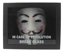 Quadro Geek Decorativo Revolução V De Vingança Coleção Quadro Geek Decorativo Revolução V De Vingança Coleção