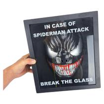 Quadro Geek Venom Coleção Presente Enfeite Homem Aranha