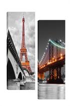 Quadro Geometrico cidades PB par 20x60 Atelier Valverde