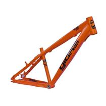 Quadro gios br 4trix aro 26 alumínio laranja/preto