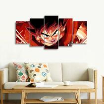 Quadro Goku Kaioken Mosaico Para Quarto Dragon Ball 125x60 Quadro Goku Kaioken Mosaico Para Quarto Dragon Ball 125x60