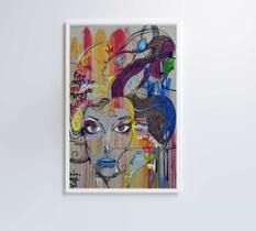 Quadro Grafite Mulher