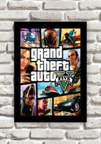Quadro Grand Theft Auto - GRAFIT - GRAFICA E CRIAÇÃO