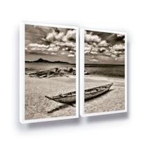 Quadro Grande Paisagem Barco Sala Hall Varanda Quadro Grande Paisagem Barco Sala Hall Varanda