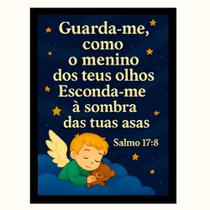 Quadro "Guarda me Senhor como o menino dos teus olhos" Quadro "Guarda me Senhor como o menino dos teus olhos"