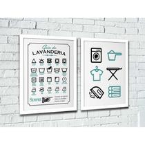 Quadro Guia de Lavagem - Quadro Novo