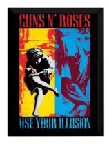 Quadro Guns N Roses Use Your Illusion Ii Poster Moldurado Quadro Guns N Roses Use Your Illusion Ii Poster Moldurado