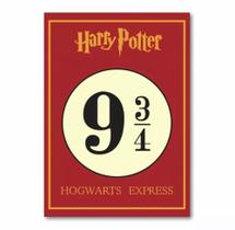 Quadro harry porter plataforma 9 3/4 Quadro harry porter plataforma 9 3/4
