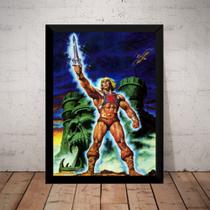 Quadro He-man Arte De Earl Norem Poderes De Grayskull