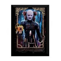 Quadro Hellraiser Renascido Do Inferno Terror Arte Poster