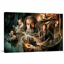 Quadro Hobbit Filmes decorativo com Tela em Tecido Quadro Hobbit Filmes decorativo com Tela em Tecido