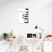 Quadro Home Office 43x30 Filete Branco