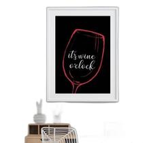 Quadro Hora Do Vinho - 60X48Cm