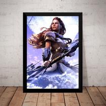 Quadro Horizon Zero Dawn Arte Game Poster Com Moldura Quadro Horizon Zero Dawn Arte Game Poster Com Moldura