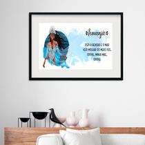 Quadro Horizontal Iemanjá - 60x48cm