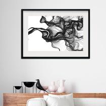 Quadro Horizontal Minimalista Chumbo - 60x48cm