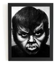 Quadro Horror Famous Monsters Lobisomem De Dick Smith 1965