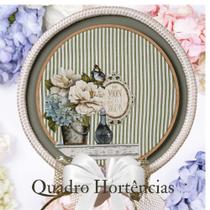 Quadro Hortências