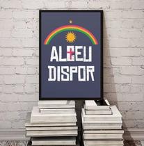Quadro Humor Alceu Dispor 33x24cm - com vidro Quadro Humor Alceu Dispor 33x24cm - com vidro