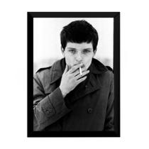 Quadro Ian Curtis Joy Division Foto Poster Moldurado