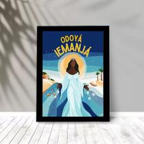 Quadro Iemanjá - Saudação Odoyá 33x24cm Quadro Iemanjá - Saudação Odoyá 33x24cm
