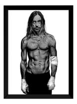 Quadro Iggy Pop Arte Poster Moldurado Quadro Iggy Pop Arte Poster Moldurado