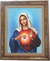 Quadro Imaculado Coração De Maria, mod.01, 53x43cm.angelus
