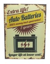 Quadro impresso auto batteries 30x40 cm Quadro impresso auto batteries 30x40 cm