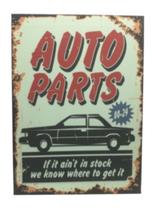 Quadro impresso Auto Parts 30x40 cm Quadro impresso Auto Parts 30x40 cm