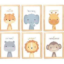 Quadro Infantil 6 Un A4 Vidro E Pendurador Quadro Infantil 6 Un A4 Vidro E Pendurador