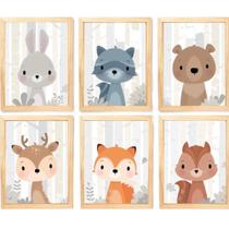 Quadro Infantil 6 Un A4 Vidro E Pendurador Quadro Infantil 6 Un A4 Vidro E Pendurador