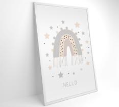 Quadro Infantil Boa Noite Estrelas