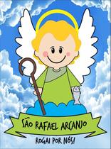 Quadro Infantil de São Rafael Arcanjo