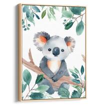 Quadro Infantil - O Coala e a Magia da Natureza Quadro Infantil - O Coala e a Magia da Natureza