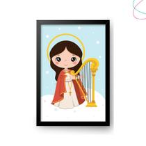 Quadro Infantil Santa Cecília