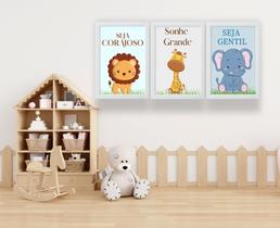 quadro infantil - seja corajoso KIT quadro infantil - seja corajoso KIT