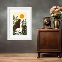 Quadro Interação Com a Lua - 60x48cm