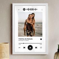 Quadro interativo spotify a4 - 21x29 Quadro interativo spotify a4 - 21x29