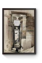 Quadro Interior Do Templo De Karnac Poster Moldurado Quadro Interior Do Templo De Karnac Poster Moldurado