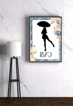 Quadro Isfj Mbti 16 Personalidades Tamanho A3 com Moldura Sombrinha