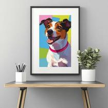 Quadro Jack Russell Terrier- 60X48Cm