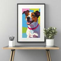 Quadro Jack Russell Terrier- 60x48cm Quadro Jack Russell Terrier- 60x48cm