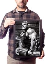 Quadro Jay Cutler Fisiculturista Musculação Treino